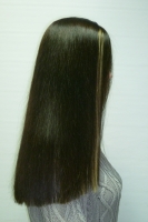 Волосы густые,прямые Стрижка модельная (женская), Окрашивание волос "Londa" 1 тон/ Осветление волос с применением красителя "Special Blonds",