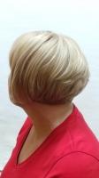  Стрижка модельная (женская), Окрашивание волос "Londa" 1 тон/ Осветление волос с применением красителя "Special Blonds", Мелирование на фольгу "Schwarzkop igora",