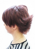 Женская креативная стрижка и сложная укладка на короткие волосы Стрижка креативная (женская),