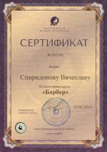 москва. Санкт-Петербургская Школа Красоты  ; Барбер   . 2019