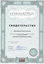 Москва. УЦ «HYAMATRIX»; «Гиалуронопластика  «HYAMATRIX» натуральным способом». 2014 год