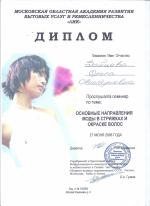 Москва. Академия развития бытовых услуг; Основные направления моды. 2006г