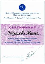 Москва. Школа Павла Баженова; Женские стрижки. Секреты мастерства.. 2009 год