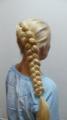  Окрашивание волос "Londa" 1 тон/ Осветление волос с применением красителя "Special Blonds", Плетение французких косичек,
