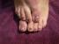  Педикюр женский (обработка ногтей и ступней + обработка мозолей и натоптышей), Покрытие ногтей "ШЕЛЛАК", Художественная роспись ( 1 ноготь),